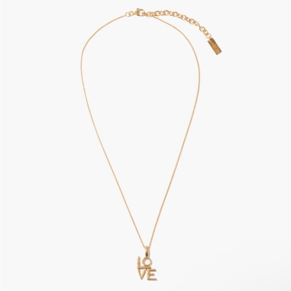 NEW Yves Saint Laurent YSL Love Pendant Necklace